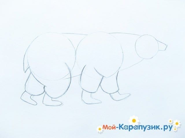 Рисунки медведя карандашом для детей (38 фото)