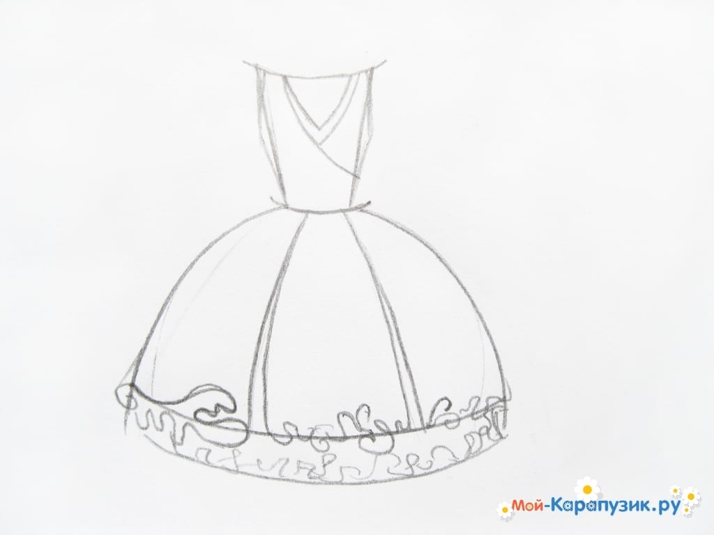 Как нарисовать Золушку в пышном платье карандашами — интересный урок для детей