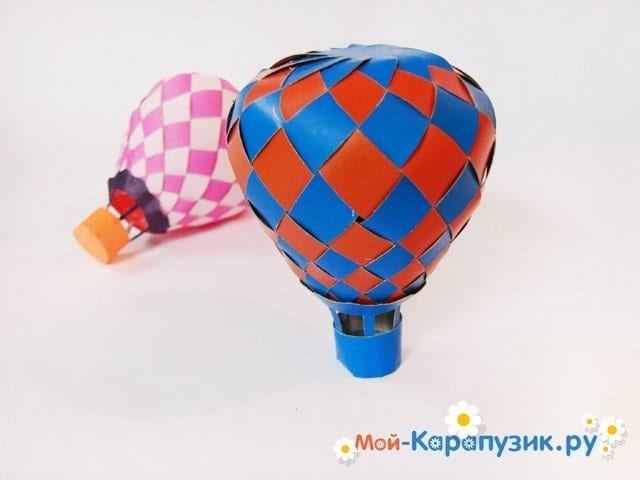Воздушный шар своими руками поделка - 86 фото