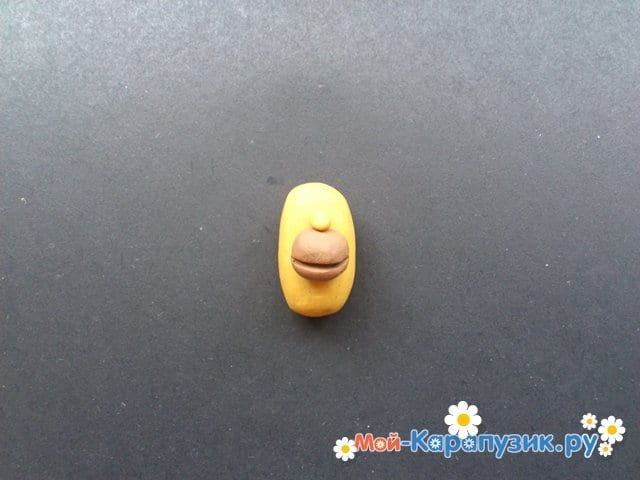 Лепка гомера Симпсона из пластилина - фото 3