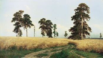 Картина И.И. Шишкина «Рожь»
