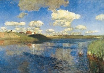 Картина И. И. Левитана «Озеро»
