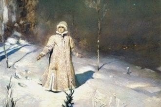 Картина Васнецова «Снегурочка»