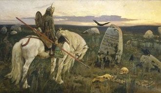 Картина В.М. Васнецова Витязь на распутье