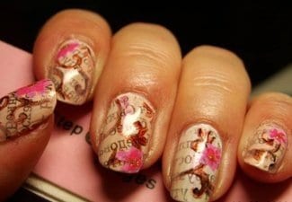 Художественная роспись на ногтях - фото 22