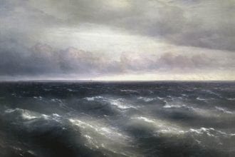 Картина Айвазовского: Чёрное море