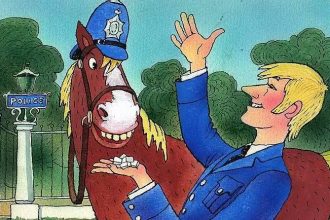 Сказка "Про полисмена Артура и про его коня Гарри" — Дональд Биссет